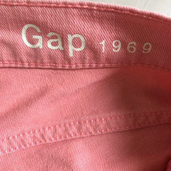 GAP 1969 Coral Pink Jeans - Picture 3 of 9